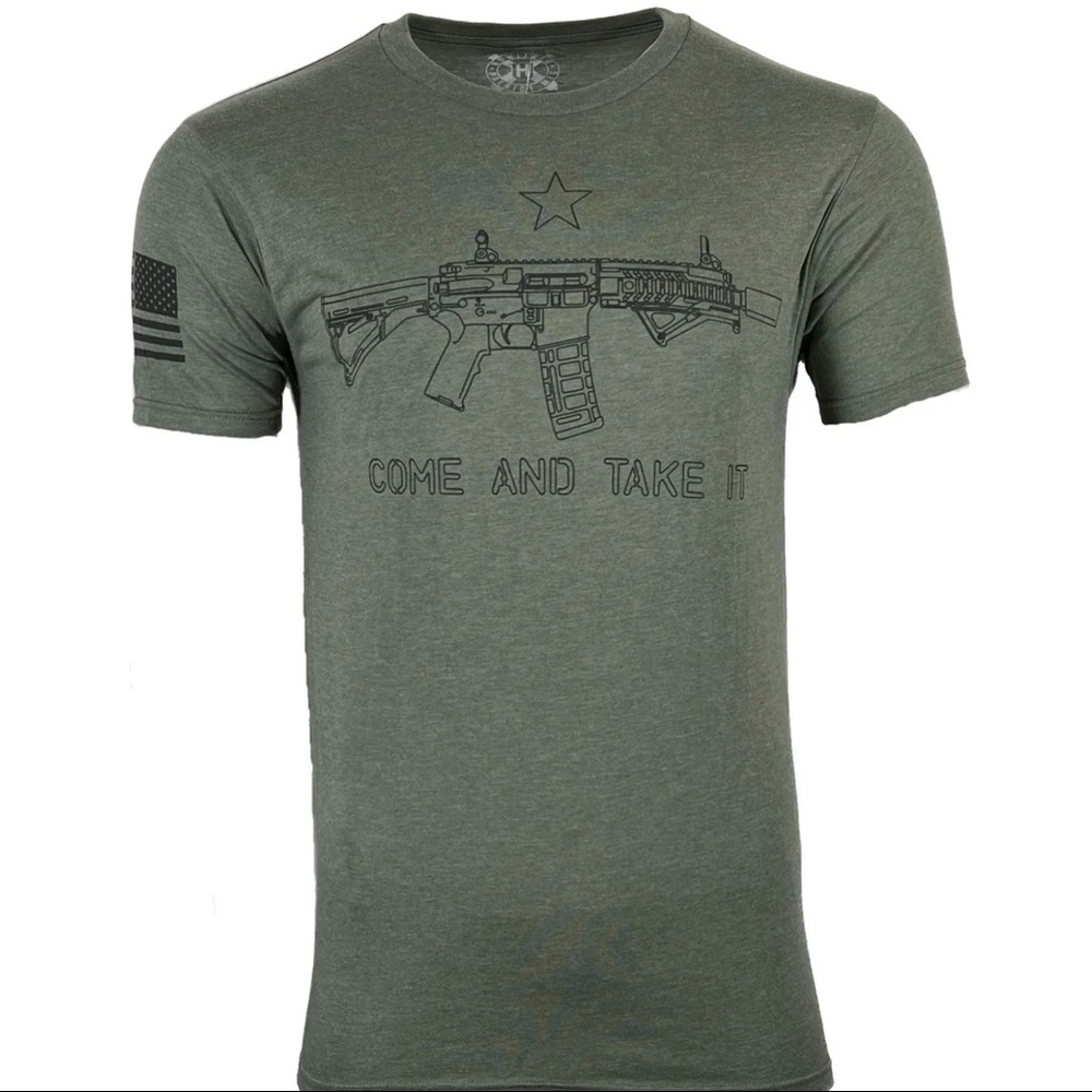 Howitzer Style Men's T-shirt Never Military Grunt